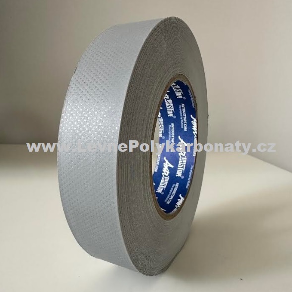 Uzavírací textilní páska na tl. 16-20 mm BEZ FILTRU ŠEDÁ - šíře 38 mm x návin 50 m