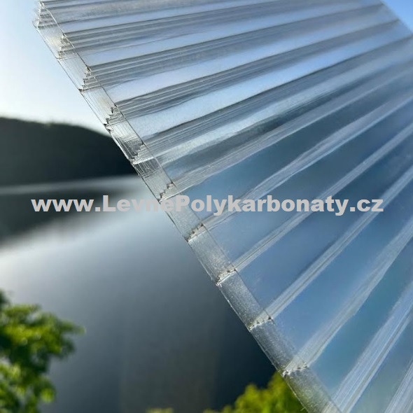 Dutinkový polykarbonát 16 mm 2UV LEXAN 9X/16 ČIRÁ - šíře 2,095 m x délka 3 m (6,3 m2)