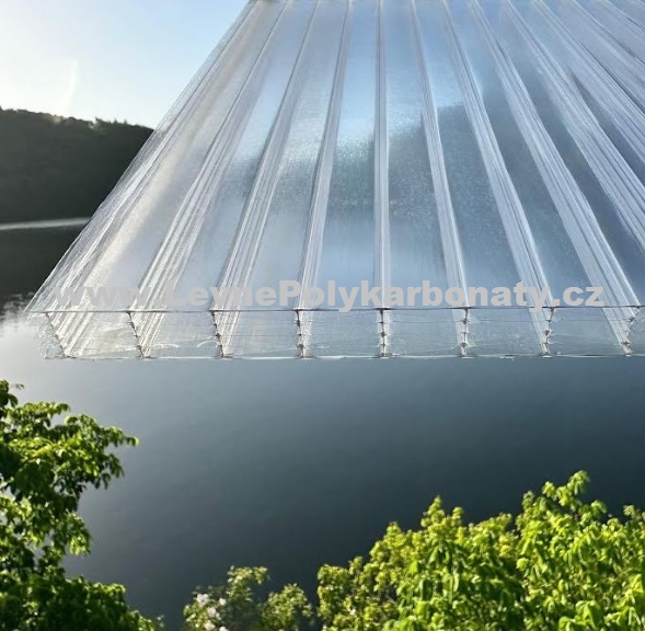 Komůrkový polykarbonát 25 mm 2UV LEXAN 9X/25 ČIRÁ - šíře 2,095 m x délka 6 m