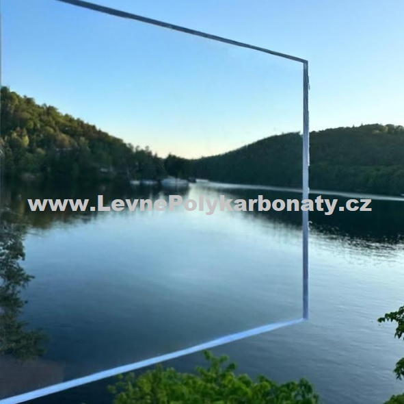 Plný polykarbonát 2 mm 2UV PALSUN Mono čirý - 1017 × 2050 mm