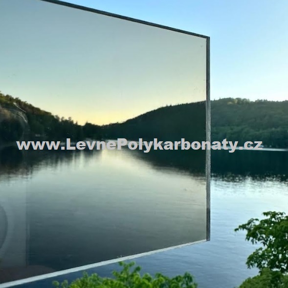Plný polykarbonát 6 mm 2UV PALSUN Mono bronz - 2100 × 6000 mm