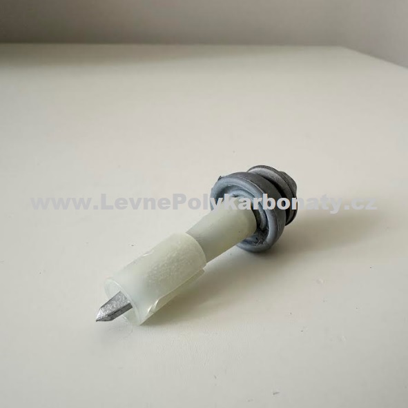 Upevňovací sada do ŽELEZA TRAPÉZ A VLNA - š. 4,8 mm x dl. 50 mm (1 ks)