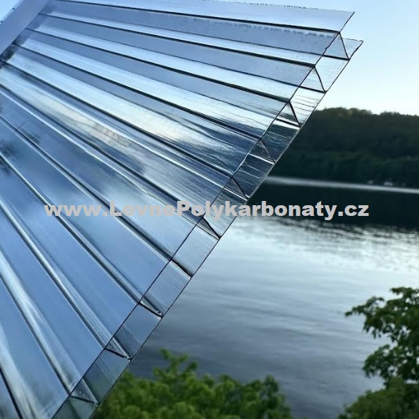 Dutinkový polykarbonát 10 mm 1UV EXOLON 2/10 ŠEDÁ - šíře 2,1 m x délka 4 m (8,4 m2)